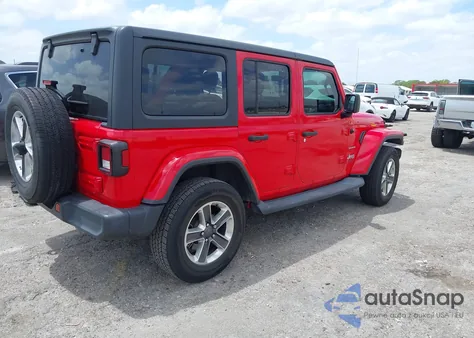 2019 Jeep Wrangler Unlimited Sahara 4X4 from USA, damaged, VIN 1C4HJXEG4KW573157